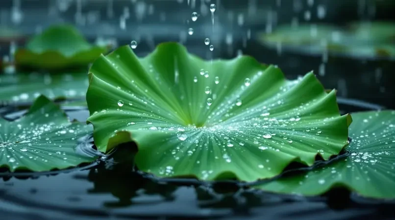雨打荷叶 - 555电影精选影像封面